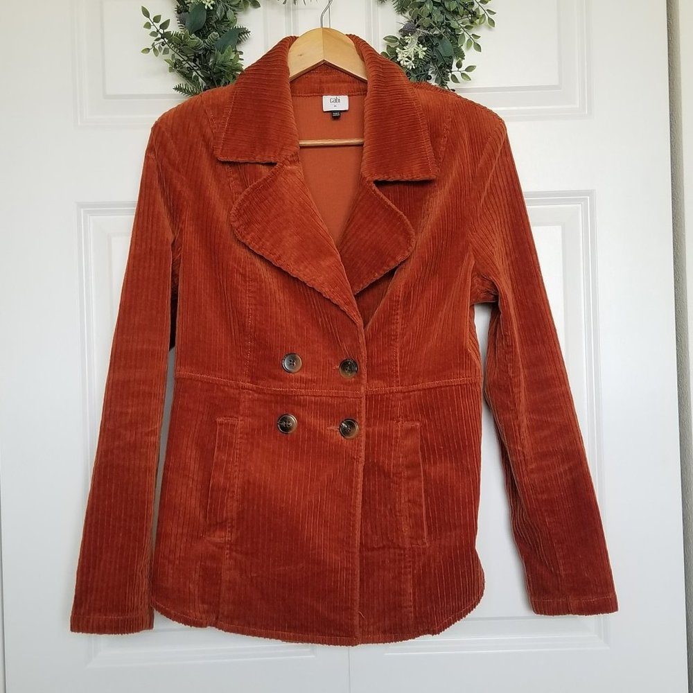 EUC CAbi Professor Peacoat Size Medium